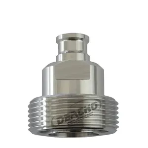 Conector de solda fêmea 1/4 ", fio coaxial super flexível 1/4 polegadas, conector de cabo de salto super flexível