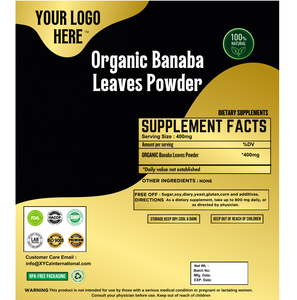 ผงใบกล้วยออร์แกนิกบริสุทธิ์จากธรรมชาติ100% สกัดสมุนไพรจากผู้ผลิตอินเดียละลายน้ำได้สำหรับการเพาะปลูกในป่า - Product Image 2