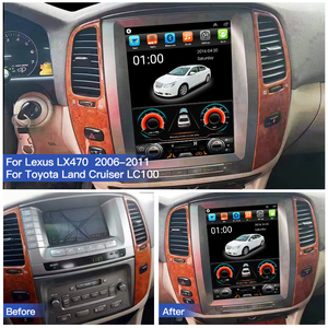 Reproductor de Radio para Auto STWEI para Lexus LX470 y Toyota Land Cruiser LC100 2006-2011, GPS, Navegador, Video, Multimedia, Android 13, Auto Carplay - Product Image 4