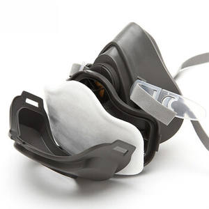 <span class=keywords><strong>Masque</strong></span> <span class=keywords><strong>respiratoire</strong></span> <span class=keywords><strong>demi</strong></span>-visage <span class=keywords><strong>3M</strong></span> 3200 compatible avec les filtres et cartouches de la série 3000, <span class=keywords><strong>masque</strong></span> <span class=keywords><strong>respiratoire</strong></span> pour la sécurité industrielle - Product Image 6