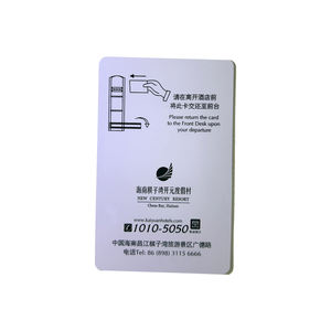 Напечатанная на заказ карта контроля доступа шифрования Tarjeta <span class=keywords><strong>Rfid</strong></span> 13,56 мГц м Ifare Classic 1k <span class=keywords><strong>Rfid</strong></span> карта отель ключ-карта - Product Image 4