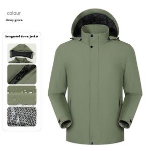 Custom Logo All-In-One Thick Down <b>Jacket</b> Outdoor Sports Waterproof and Windproof <b>Jackets</b> for Mountain Climbing Trekking Camping - Product Image 4