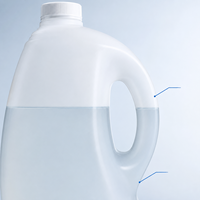 Bouteille d'eau 2L en PEHD de qualité alimentaire sans BPA avec poignée, surface givrée, bouchon à vis, marque Boqun, couleur personnalisée, impression sérigraphique pour boisson