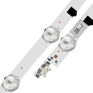 Bande lumineuse LED HX-NO.83 3V 1W pour rétroéclairage de téléviseur Samsung, indice de protection IP33, garantie de 3 ans, corps de lampe en aluminium, blanc froid - Product Image 1