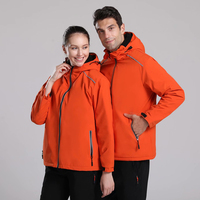 Vestes d'hiver imperméables avec fonction logo personnalisé, pour hommes, pour l'extérieur, qui gardent au chaud