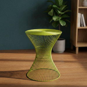 Tabouret en fil de fer thermolaqué - Product Image 3