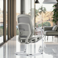 Moderne Vente en gros Meilleur prix Confortable Hôtel Réunion Maille Mobilier Conférence Ergonomique Bureau Ordinateur Chaise Réglable