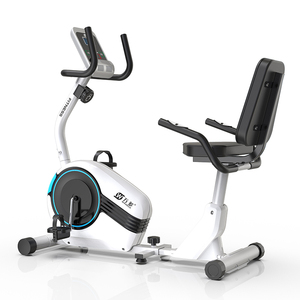 Vélo d'exercice à pédale électrique à usage domestique entraînement cardio équipement de gymnastique de fitness magnétique vélo couché pour les personnes âgées - Product Image 4