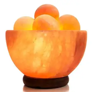 premium quality Popular Himalayan Differently Shaped Fire Bowl Salt Lamp Premium Quality Authentic