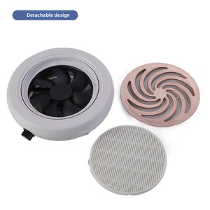เครื่องดูดฝุ่นเล็บแบบเงียบพิเศษ 80w สำหรับขายส่ง แรงดูดสูง วัสดุพลาสติก อุปกรณ์ทำเล็บสำหรับร้านทำเล็บ - Product Image 2