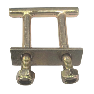 Anneau de fixation carré M12 zingué à boulon pour camion, anneau de liaison sous châssis, ancre à boulon en U - Product Image 2