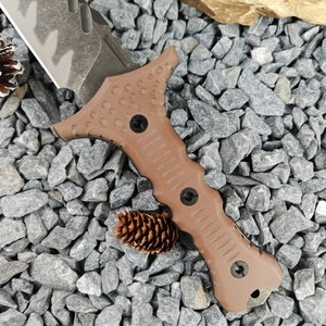Cuchillo Táctico de Supervivencia y Caza Personalizable ML M17 DIY OEM con Mango G10 y Hoja Recta de Acero Inoxidable - Product Image 5