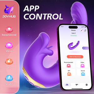 Vibrateurs 3 en 1 Rose Sex Toy avec 5 modes de baisers et de caresses, 5 vibromasseurs G-Spot pour femmes et couples - Product Image 3