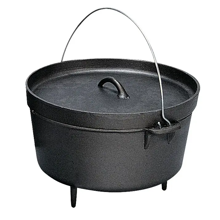 Outdoor Camping Cast Iron Dutch Oven