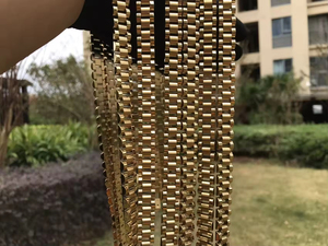 <span class=keywords><strong>Collana</strong></span> <span class=keywords><strong>Personalizzata</strong></span> Placcata Oro, Design Classico, <span class=keywords><strong>Collana</strong></span> con Cornice Nugget Rollie per Donna e Uomo, Gioielli con Catena a Maglia Cubana - Product Image 4