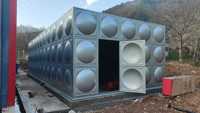 Réservoir d'eau intégré en acier inoxydable 304 avec pompe, alimentation à pression constante, résistant à la corrosion, pour l'eau incendie et domestique