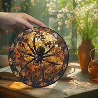 Attrape-soleil en verre pour aquarium, motif poisson ange, pour observation des poissons