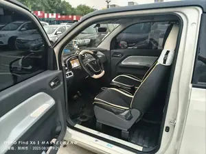 Economical Wuling Hongguang Mini Ev Lower Power Consumption Mini Nev Long Range Hatchback With Customized Color Interior