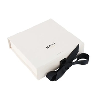 Gran oferta, práctica caja de paquete de regalo de papel cuadrado grande con tapa, vacaciones para envío y listas para enviar correo