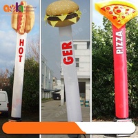Danseur gonflable publicitaire pas cher de type ANKA 2020, pizza, hamburger, danseur gonflable