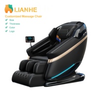 Sillón Reclinable de Masaje de Gravedad Cero de Cuerpo Completo Personalizado de Alta Calidad con Programa Automático, Extensión de Pies y Precio de Fábrica SL Track