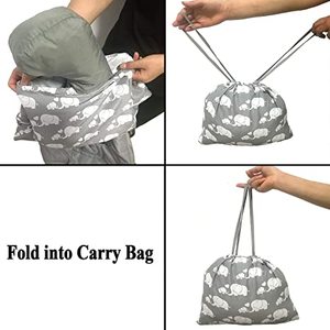 <span class=keywords><strong>Funda</strong></span> 2 en 1 para carrito <span class=keywords><strong>de</strong></span> compras y <span class=keywords><strong>silla</strong></span> alta <span class=keywords><strong>de</strong></span> bebé, plegable, portátil, bolsa <span class=keywords><strong>de</strong></span> transporte gratis, cubierta para carrito <span class=keywords><strong>de</strong></span> compras - Product Image 5