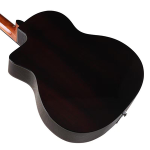 Guitare acoustique de style gitan de 41 pouces à 6 cordes avec table en épicéa, dos et côtés en palissandre, petit trou de sonorisation adapté - Product Image 4