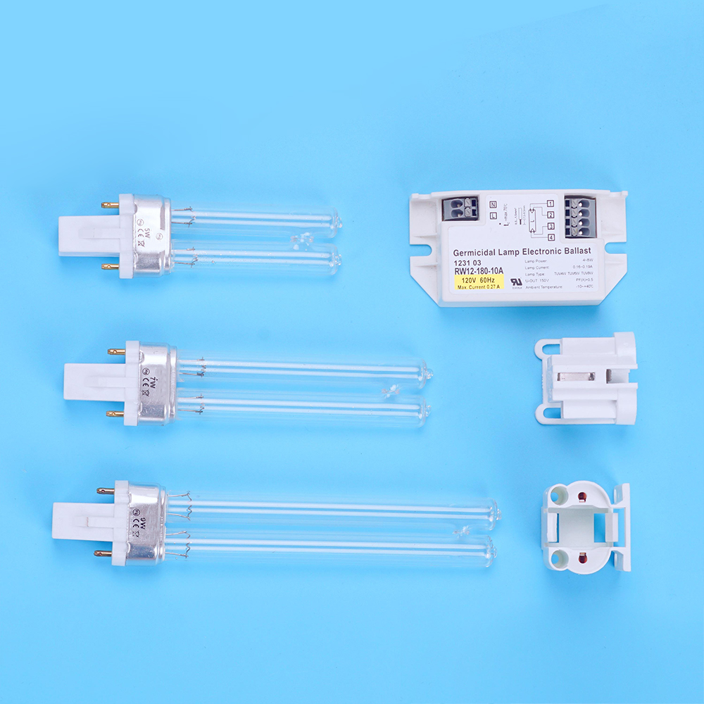CUH7L UV lamp H Type UVC bulb 7W 2g11 ultraviolet Lights for home school and hospital