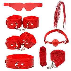 Jiuai Seven-Piece <b>Set</b> for Adults SM Training Gear Alternative Mouth Plug Breast Clip Eye Mask Blindfold Harness <b>Bondage</b> Gear - Product Image 2