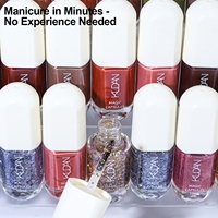 Vernis à ongles KUDAN écologique, non toxique, à base d'eau, 40 couleurs, usine avec 20 ans d'expérience, CPNP, HALAL, ISO22716, OEM, vente en gros, faible MOQ