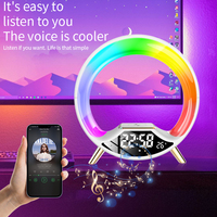 Chargeur sans fil, solution pour le sommeil, réveil numérique avec simulation d'aube, machine à bruit blanc, alimenté par énergie solaire, LUMINOVA à changement de couleur