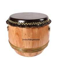 Tambour traditionnel de danse du lion naturel, Wusuh Kungfu, grand tambour