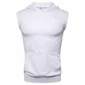 เสื้อแขนกุดมีฮู้ดแขนกุดมีฮู้ดสำหรับผู้ชายเสื้อมีฮู้ดแบบกำหนดเองพิมพ์โลโก้ตามต้องการสำหรับผู้ชายจาก viky Industries - Product Image 4