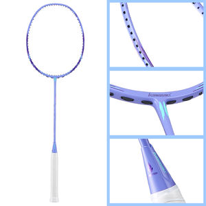 <span class=keywords><strong>Raquette</strong></span> de <span class=keywords><strong>Badminton</strong></span> professionnelle nouvelle <span class=keywords><strong>raquette</strong></span> de <span class=keywords><strong>Badminton</strong></span> d'attaque de puissance <span class=keywords><strong>raquette</strong></span> de <span class=keywords><strong>badminton</strong></span> de compétition ultra légère en fibre de carbone - Product Image 4