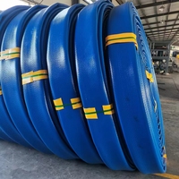 Fabricant de tuyaux d'eau de haute qualité 6 8 10 12 pouces tuyau plat en plastique PVC de grand diamètre pour l'irrigation de la ferme et de l'arrosage