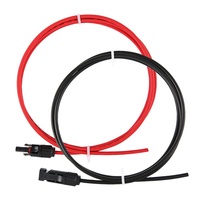 TÜV-isoliertes 30A PV-Anschluss kabel Einkopf 1000V/1500V Verschiedene Größen 14AWG DC Power Solar kabel IP67 Niederfrequenz 2,5mm