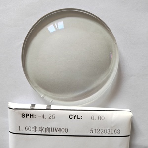 Bonne qualité du produit bon prix 1.60 1.61 lentilles optiques à coupe bleue à <span class=keywords><strong>vision</strong></span> unique - Product Image 1