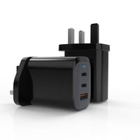 L'adaptateur de chargeur de type C à charge rapide PD 45 W prend en charge la charge 3 ports DOUBLE USB C + PORT USB Chargeur mural PD pour téléphone 17