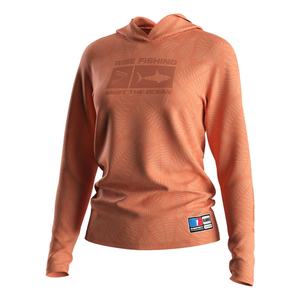 T-shirt à manches longues de pêche pour femme, séchage rapide, protection UPF, sublimation de qualité supérieure, idéal pour l'été - Product Image 1