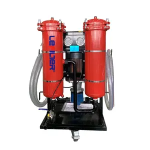 Système de lubrification d'huile hydraulique purificateur LYC-B/portable de filtration d'huile chariot/haute précision filtre à huile