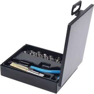 KS TOOLS - 150.6140 Kit de réparation de filetage en acier inoxydable M14x1,25mm (17 pcs) - EAN 4042146327357 ENGINE AND TIMING SET - Product Image 1