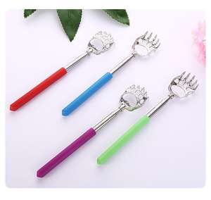 Ayı pençe teleskopik geri Scratcher sağlıklı malzemeleri paslanmaz çelik taşınabilir cep tırmalama masaj araçları promosyon hediyeler - Product Image 5