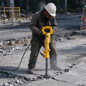 Foreuse électrique avancée pour la construction routière, diamètre de forage 75 mm, profondeur max. 40 m - Product Image 4