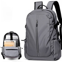 Hot Sale High Quality Unisex Daily Used Fashion Waterproof Polyester Laptop Backpack with Zipper Closure Below 24L Capacity