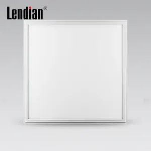 Preço de atacado de fábrica SMD 50mm ultra-fino 48W níquel branco 600x600 595x595mm LED quadrado painel de luz embutido no teto