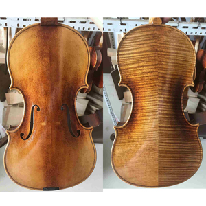 Tongling Professionelle Handgefertigte Antike Violine aus Europäischem Holz mit Schönem Klang - Product Image 3