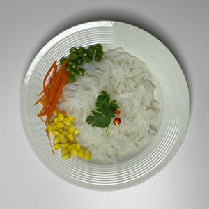 Proveedor de Fábrica: Fideos Konjac Shirataki de Alto Contenido de Fibra, Pasta Fettuccine Slim, Comida Instantánea Baja en Calorías, Caja a Granel, Comidas Preparadas - Product Image 1