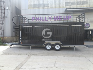 Etodevice Rimorchio Personalizzato per Fast Food Mobile, Caffè, Gelati e BBQ da Esterno - Product Image 1