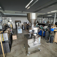 Machine de remplissage alimentaire électrique semi-automatique pour grains de café noix de cajou sacs en plastique étuis haute efficacité certifié CE