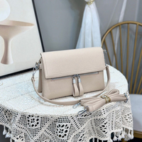 Sac bandoulière géométrique pour femme en cuir PU imperméable avec fermeture éclair et doublure en polyester